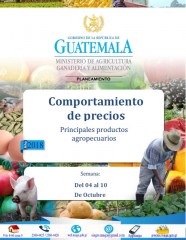 Icon of Guatemala Informe Semanal De Precios, Del 04 Al 10 De Octubre 2018